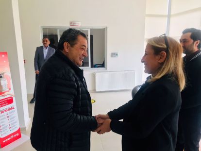 Fendoğlu'ndan TFF Bölge Müdürü Çalışkan'a ziyaret