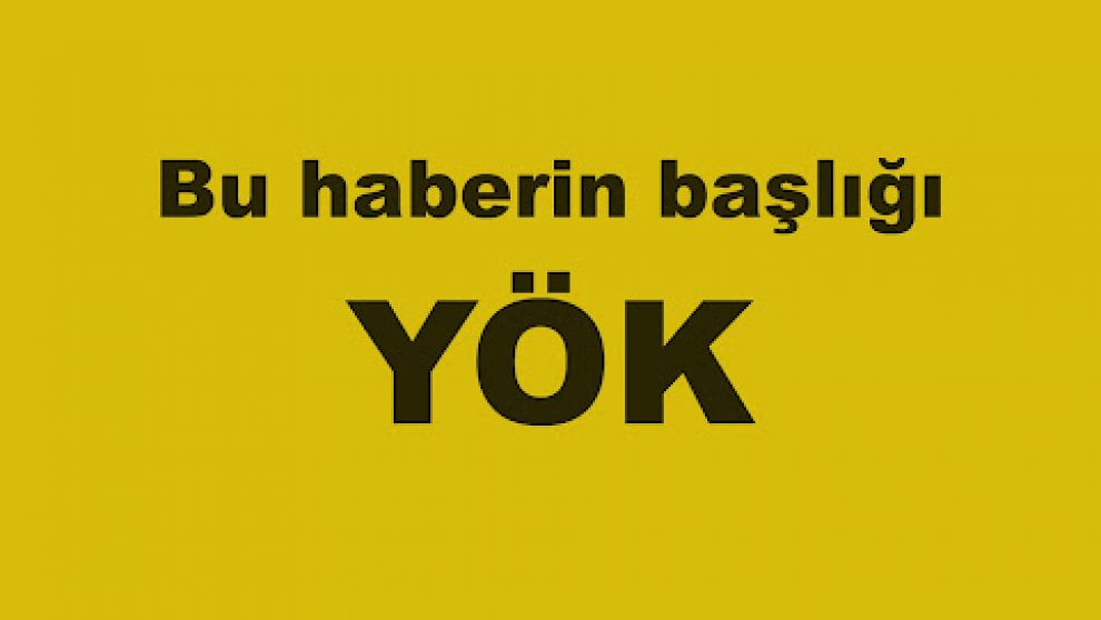 Bu haberin başlığı YÖK