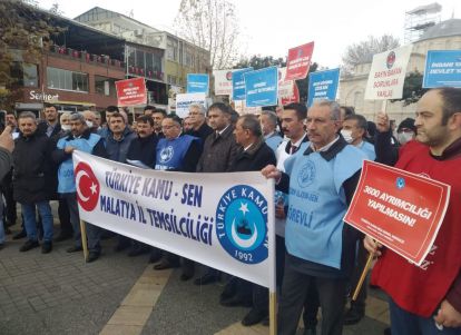 Kamu-Sen'den “ek zam ve refah payı” eylemi