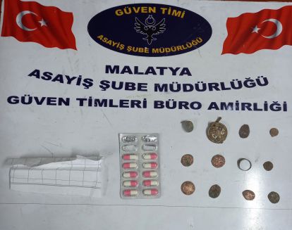 Şüphe üzerine durduruldu, tarihi eserle yakalandı