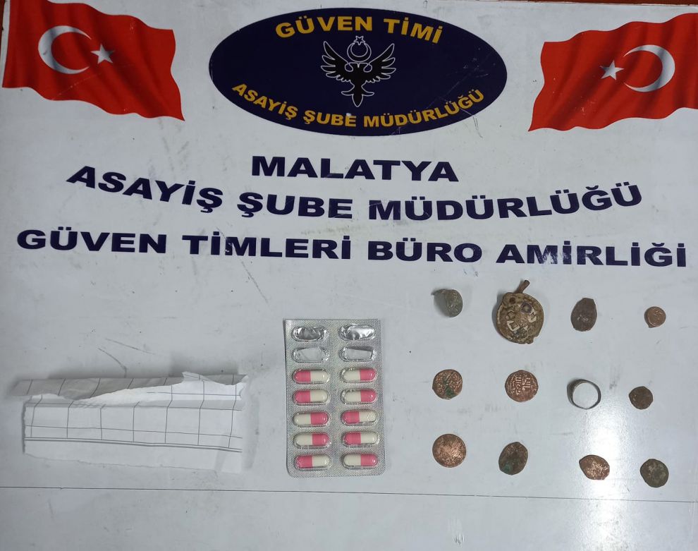 Şüphe üzerine durduruldu, tarihi eserle yakalandı