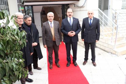 Güder'den Keskin'e ziyaret..."Karda büyük sorun yaşamadık"