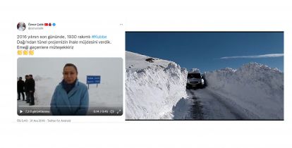 Çalık ‘ın 6 yıl önce müjdelediği Kubbe Dağı tüneli gerçek oldu!...