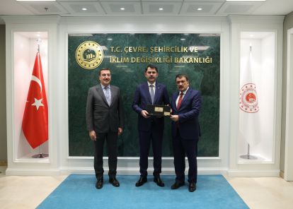 Bakan Kurum'a “Yeni Sanayi Sitesi Projesi” anlatıldı