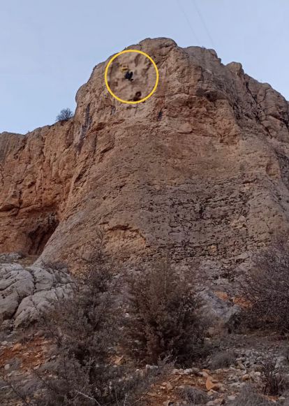 50 metre yükseklikte asılı kaldı…Define için iniyordu!..