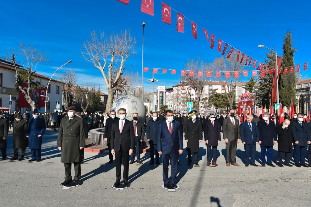 Atatürk’ün Malatya’ya Gelişinin 91. Yılı Törenlerle Kutlandı