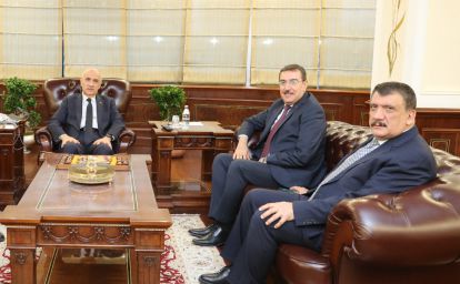 Yeni bakana Malatya'dan ilk ziyaret