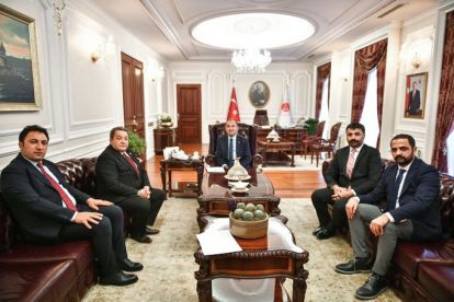 Fendoğlu ve Samanlı'dan Bakan Bozdağ'a ziyaret