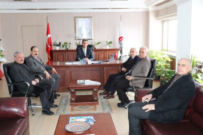 Esnaf kuruluşlarından Balıkcı'ya “hayırlı olsun” ziyareti