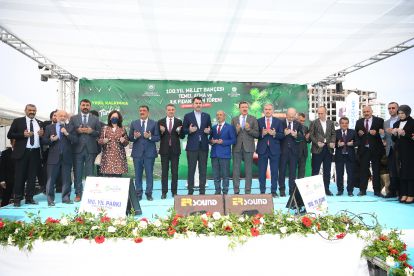 Bölgenin en büyük parkının temeli atıldı...