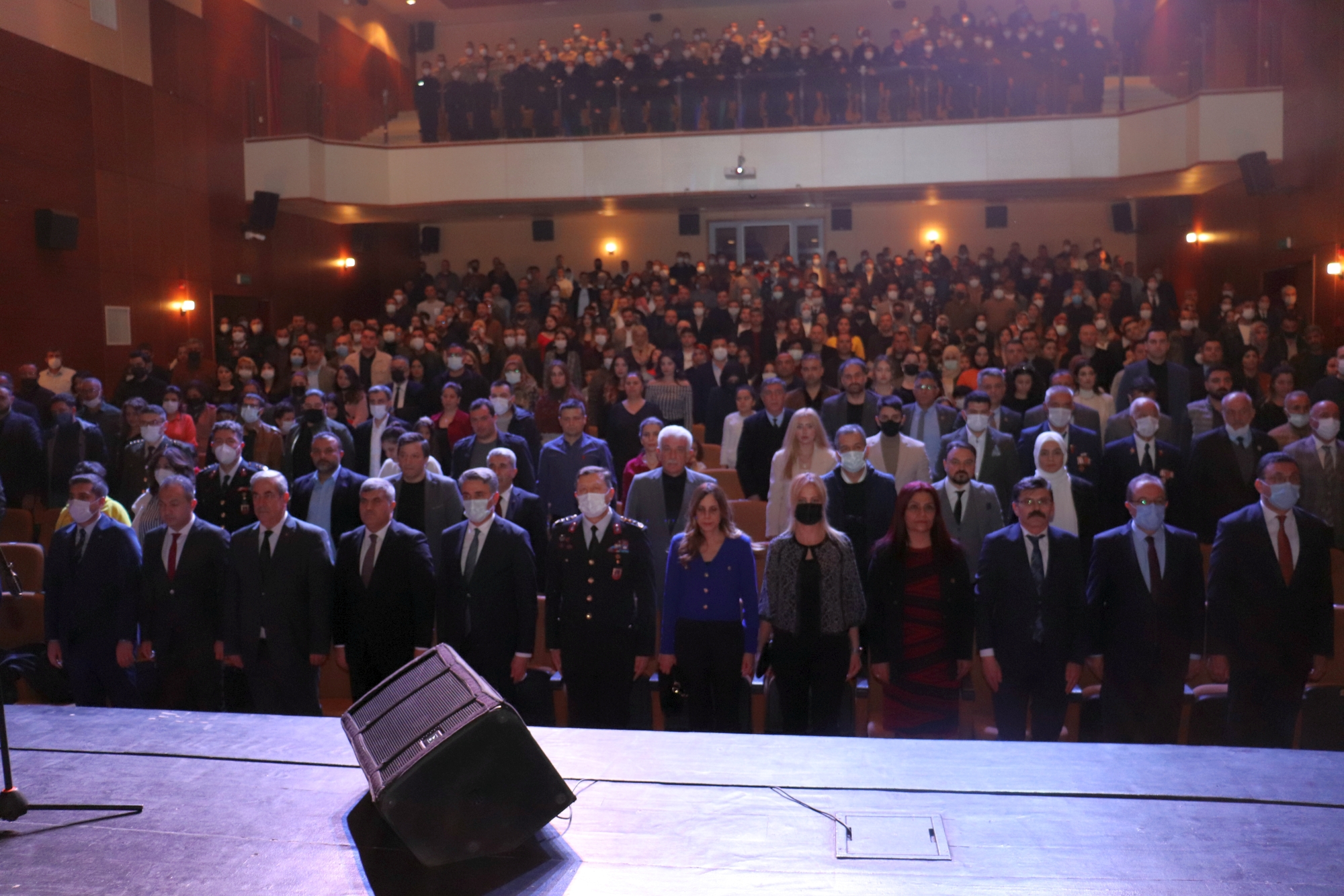 Malatya İl Jandarma Komutanlığı bünyesinde görev yapan jandarma personelinden oluşturulan Jandarma Korusu ilk konserini verdi.