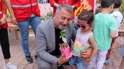 Ata Tohumlar minik ellerde fideye dönüştü…