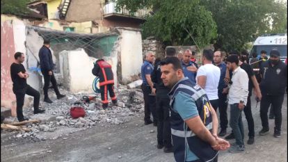 Malatya'da ev çökmesi, 1 ölü, 1 yaralı