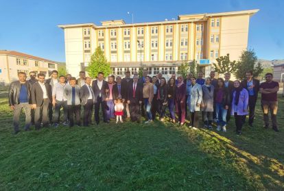 Pütürge'de tayini çıkanlar için veda yemeği