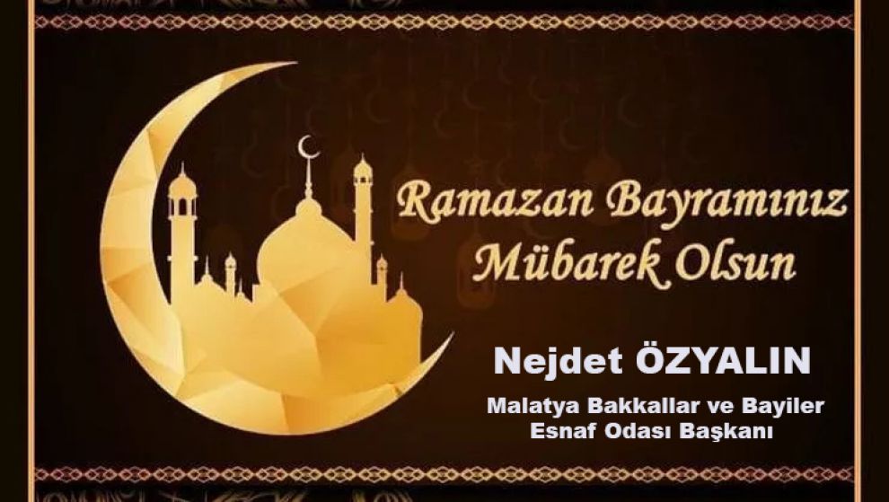 Ramazan Bayramınız Mübarek Olsun...