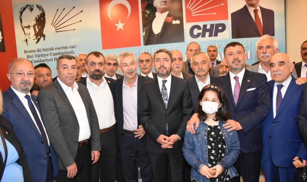 CHP'de bayramlaşma