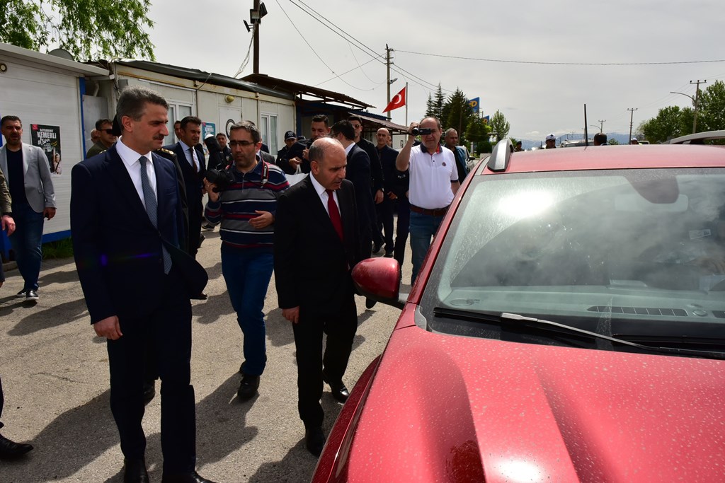 Emniyet Genel Müdürü Mehmet Aktaş, Malatya’da incelemelerde bulunduktan sonra kentten yarıldı.