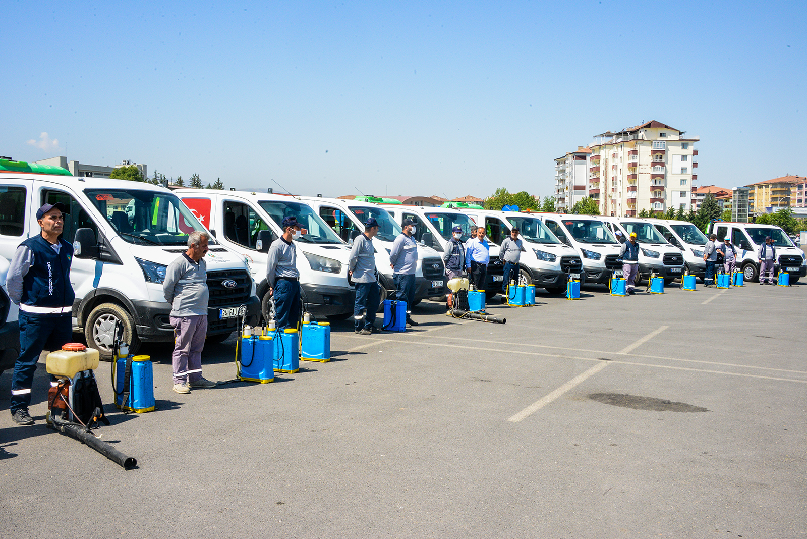 Malatya Büyükşehir Belediyesi Çevre Koruma ve Kontrol Daire Başkanlığı tarafından kış ve bahar aylarında devam edilen ilaçlama çalışmalarına yaz aylarının gelmesiyle birlikte hız verildi.