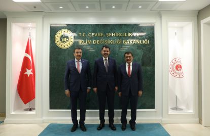 Bakan Kurum'a, proje ziyareti