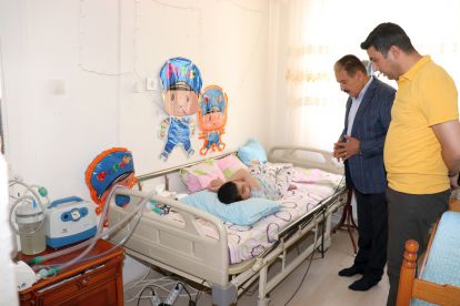 10 yaşındaki küçük Efe artık dışarı çıkabilecek