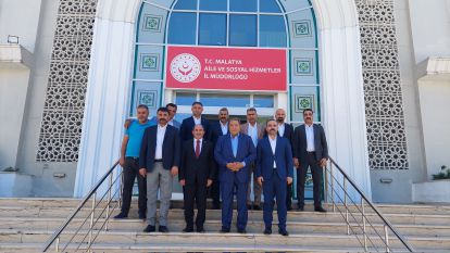 MHP'den 5 kurum müdürüne ziyaret