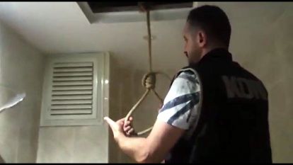 Polis örgüt operasyonunda idam ipi buldu