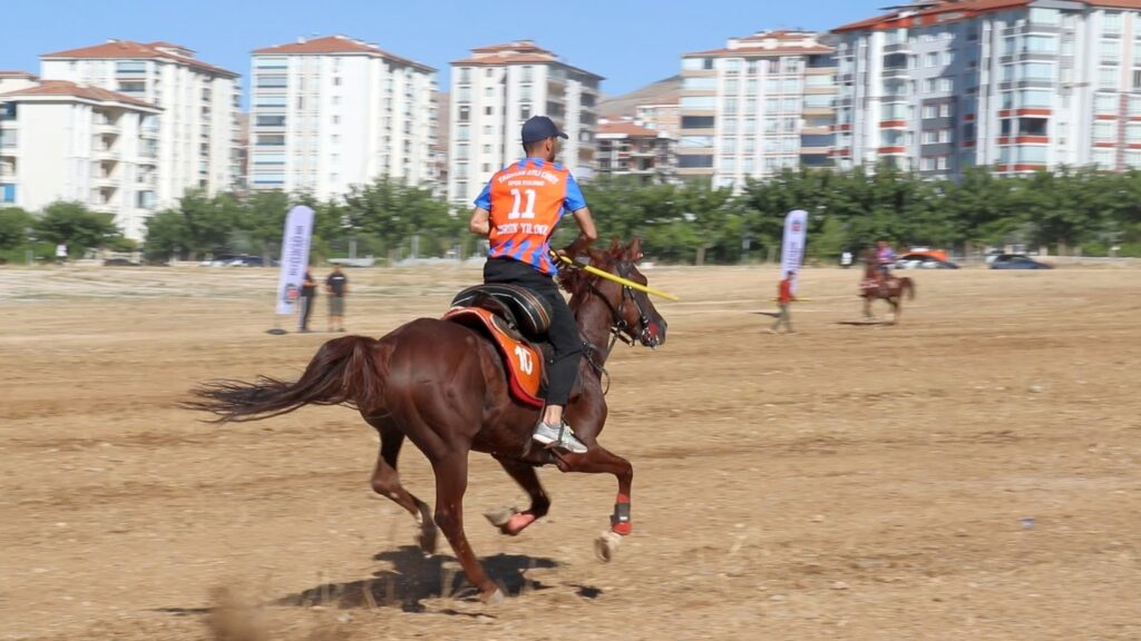 Kültür ve Turizm Bakanlığı, Malatya Valiliği ve Malatya Büyükşehir Belediyesi tarafından organize edilen ve bu yıl 25. Malatya Uluslararası Kültür Sanat Etkinlikleri ve Kayısı Festivali kapsamında düzenlenen Atlı cirit gösterisi ilgiyle izlendi.