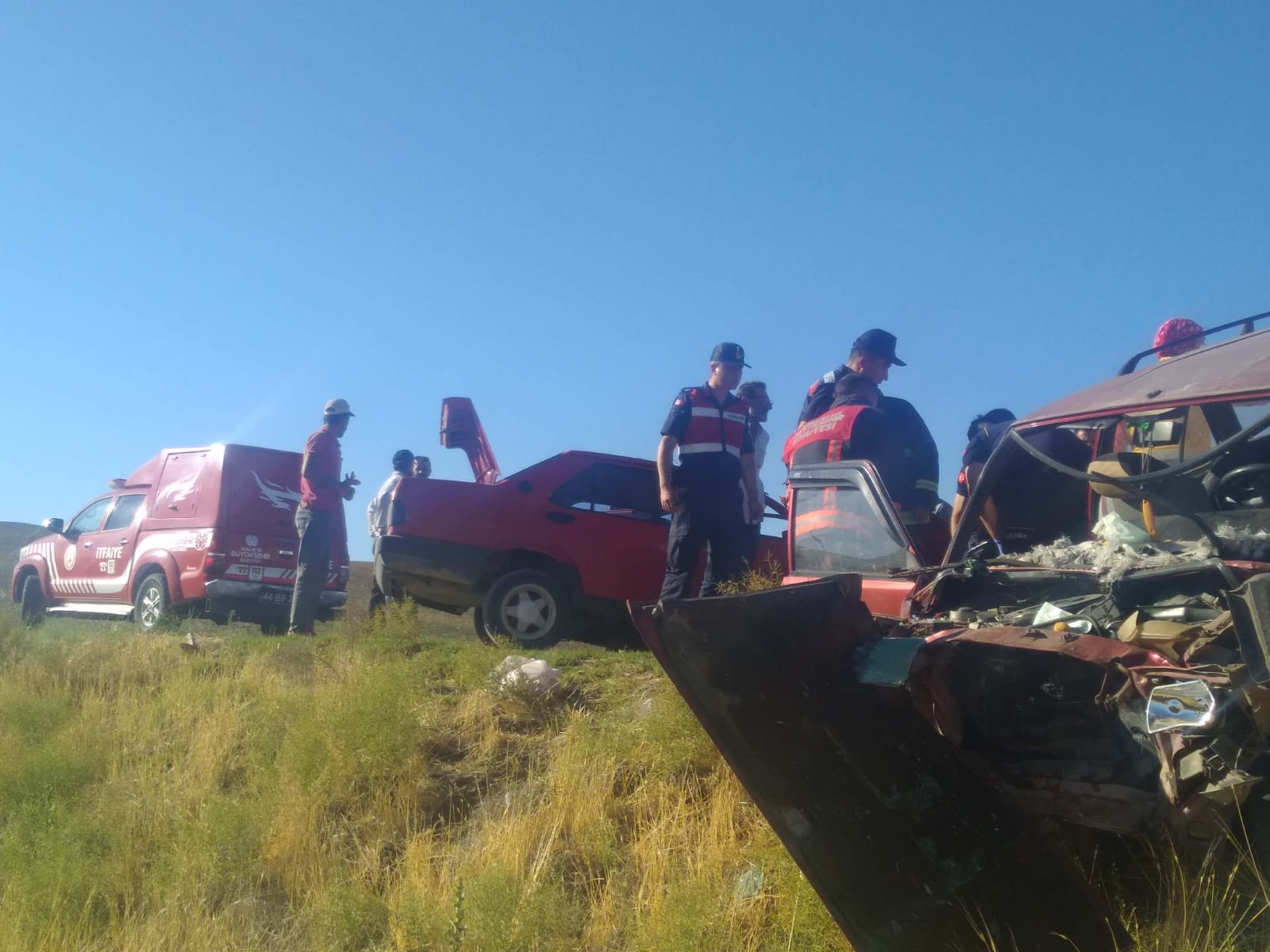 Malatya’da iki ayrı trafik kazasında toplam 9 kişi yaralandı.