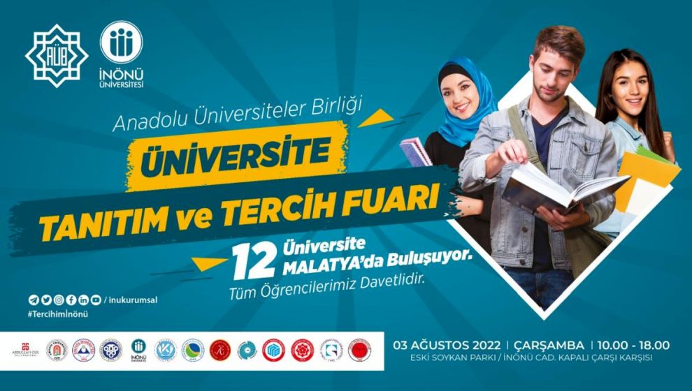 12 Üniversite Malatyalı gençler için geliyor