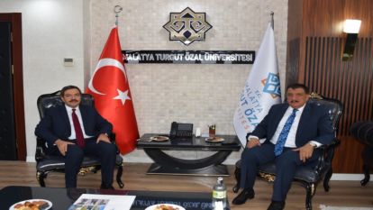 Gürkan'dan Rektör Bentli'ye ziyaret 