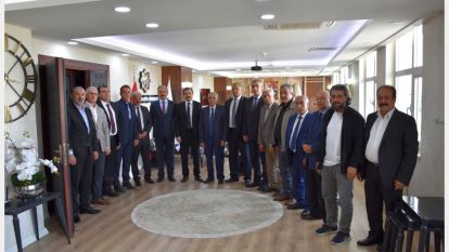 Yeni Rektöre Esnaf Camiasından Tam Destek 