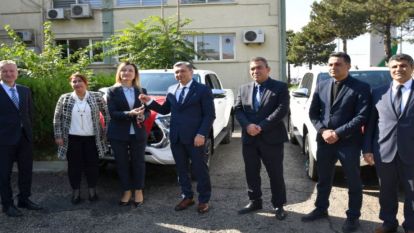 YİKOB denetim ve kontrollere gideceği araçlara kavuştu 