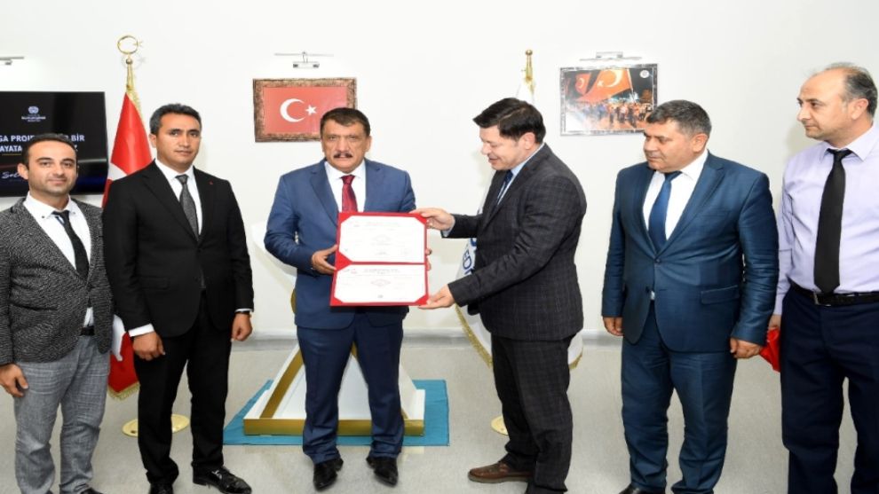 Büyükşehir  Enerji Yönetim Sistemi Belgesi ile ödüllendirildi