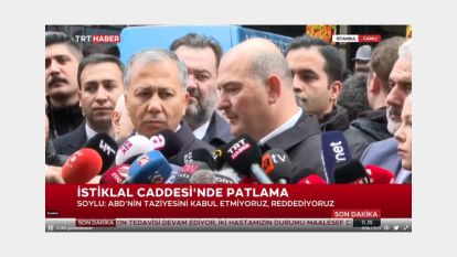  “Amerika'nın taziyesini kabul etmiyoruz”