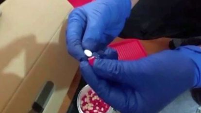 Hekimhan'da uyuşturucu hap imalathanesine baskın