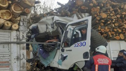 Kahraman kamyon sürücüsü!..