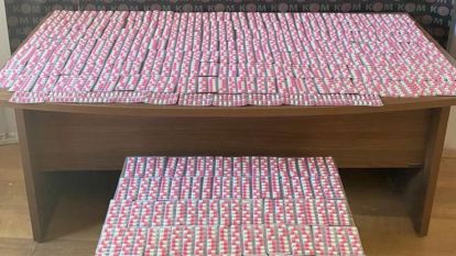 KOM'dan operasyon, 3 bin 269 yeşil reçeteli hap ele geçirildi 