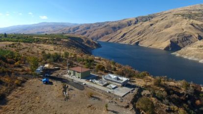 Doğanyol'a ilk defa atıksu arıtma tesisi yapıldı 