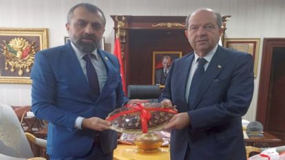 “KKTC Cumhurbaşkanı Tatar Malatyalılara selamlarını iletti”