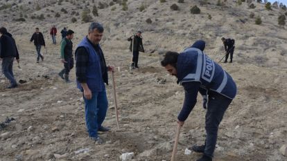 Şehit Komiser Yardımcısı için fidan dikimi yapıldı