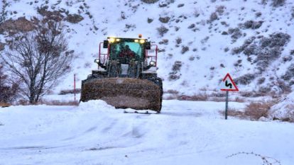 130 köy de yol kapandı 