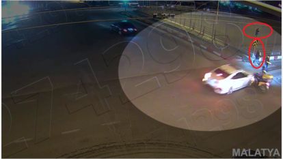 Anne ve bebeği 1 adımla kurtuldu 