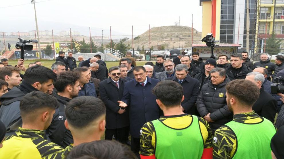 Takımı ziyaret ettiler, “Malatyaspor sevdalıları rahat olsunlar”