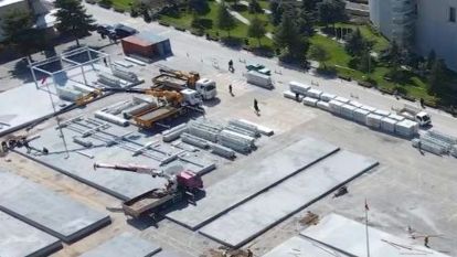 Büyükşehirin yanına 338 adet dükkan yapılıyor 