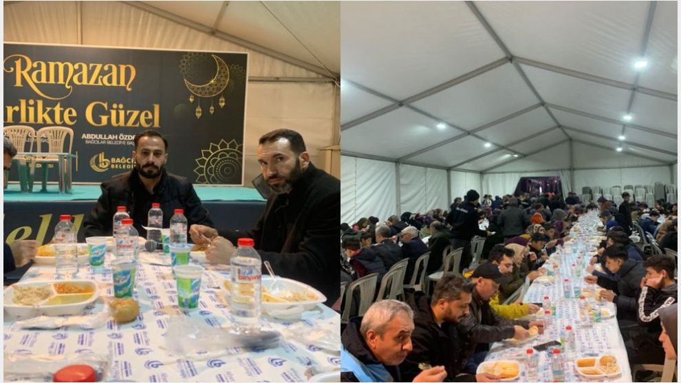 Av. Dinçer, ilk iftarını depremzedelerle çadırda yaptı