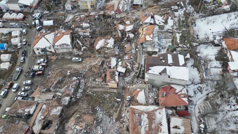 Deprem Sonrası Doğanşehir İlçesi (VİDEO)