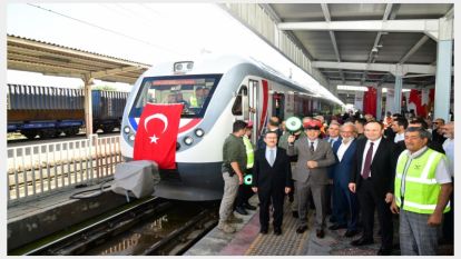 Hızlı tren için Sivas'a bölgesel tren seferi başladı 
