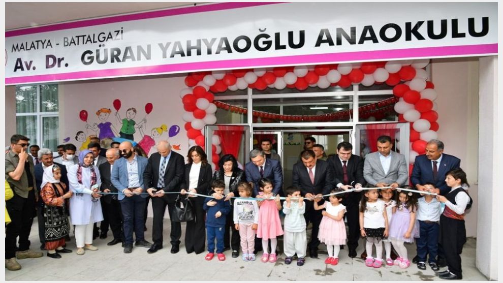 Av. Dr. Güran Yahyaoğlu Adına Yaptırılan Anaokulu  Açıldı