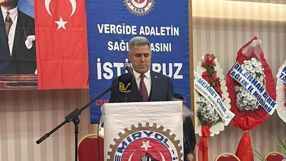 Demiryol İş Sendikasında Hikmet Kazgan güven tazeledi