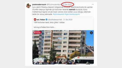 Malatya'da Depremde Yıkılan Apartman İçin BİM'e 10 Milyonluk Tazminat 